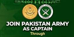 Joint Pak Army as Captain